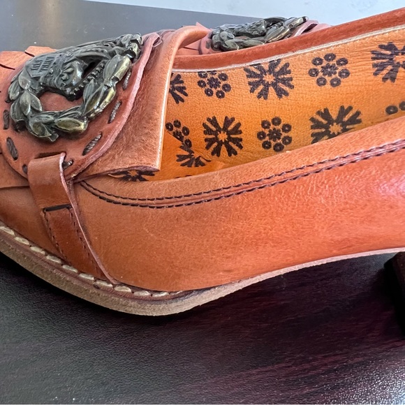 Anna Sui Loafers Killtie Heels 6 - Picture 6 of 12